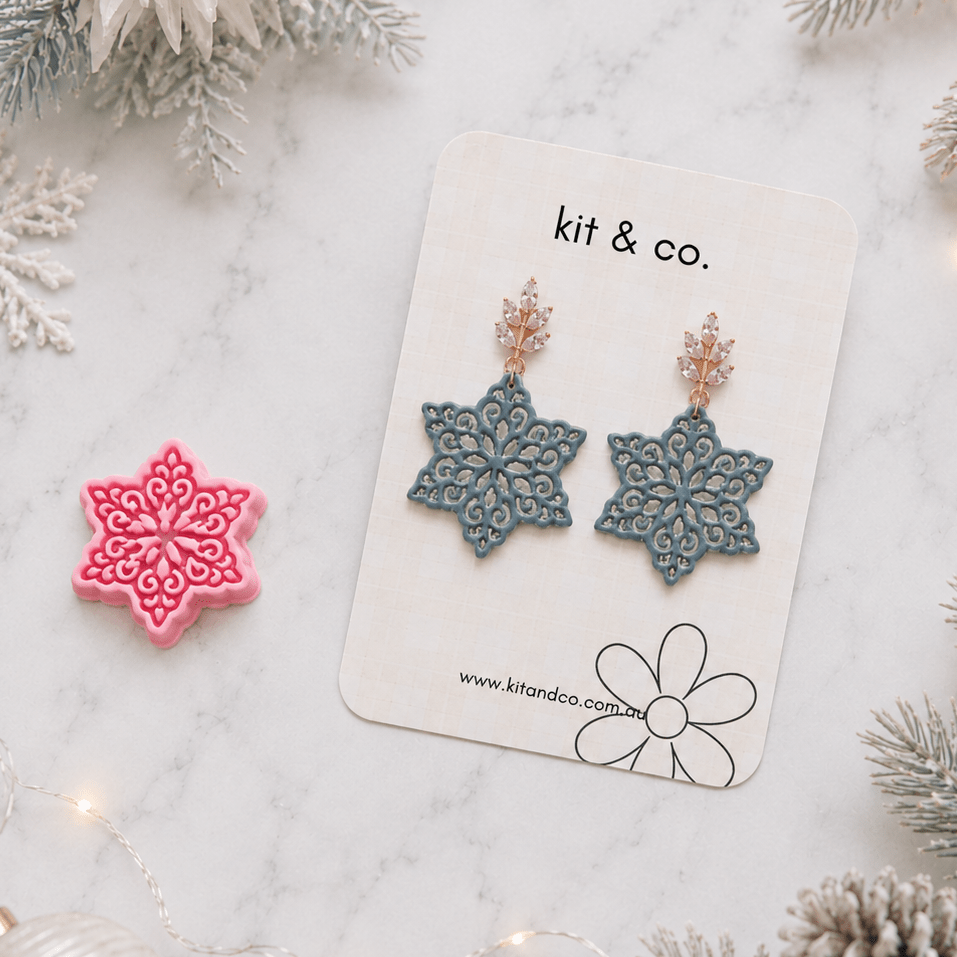 "Snowflake 2" Clay Cutter - Kit & Co.Cutter