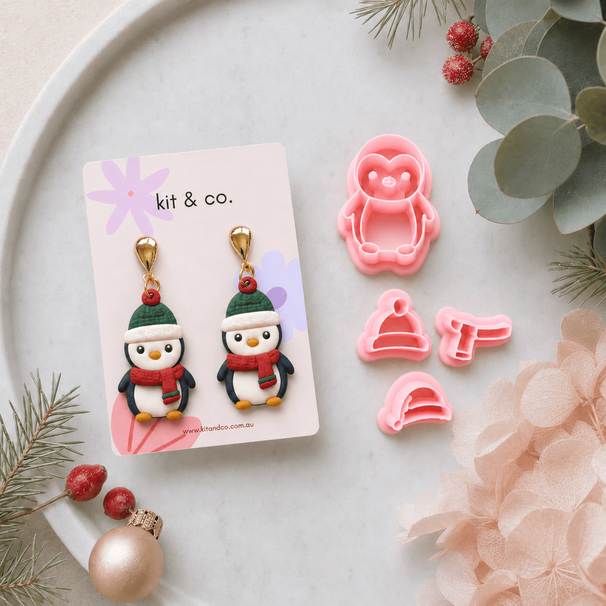 Christmas Characters - Mix & Match Collection - Kit & Co.CutterPenguin
