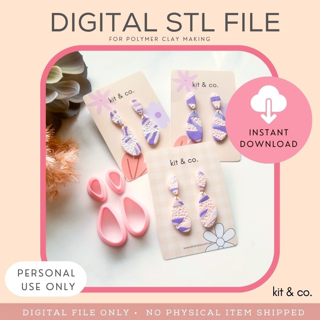"Isla Set" - STL FILE DOWNLOAD - Kit & Co.STL Digital File