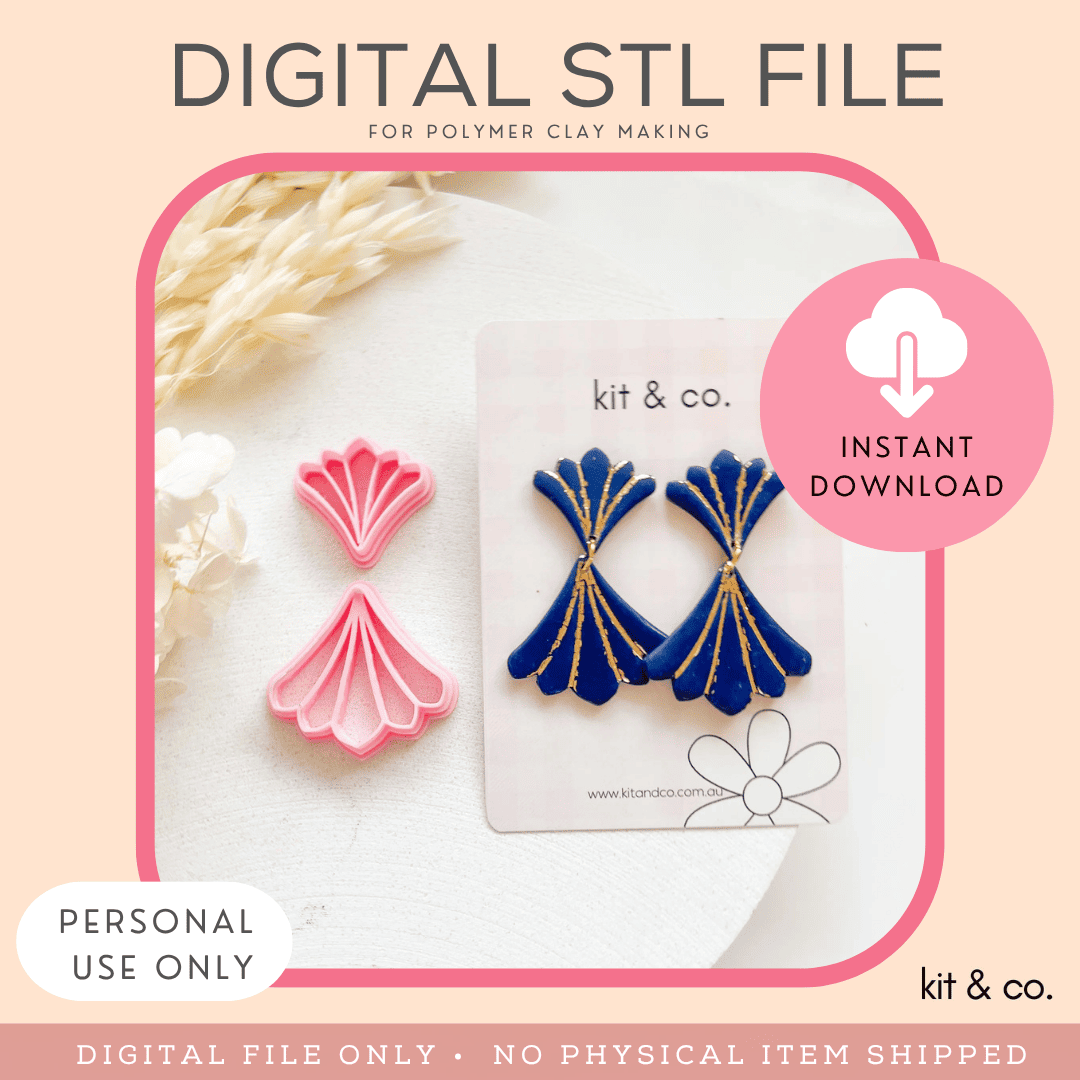 "Pamela Set" - STL FILE DOWNLOAD - Kit & Co.STL Digital File