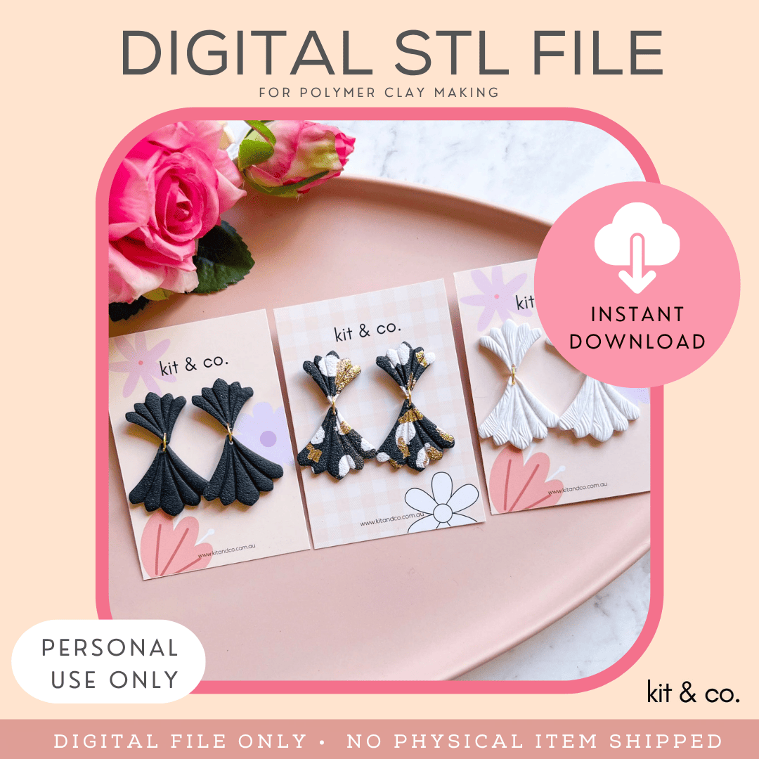 "Pamela Set" - STL FILE DOWNLOAD - Kit & Co.STL Digital File