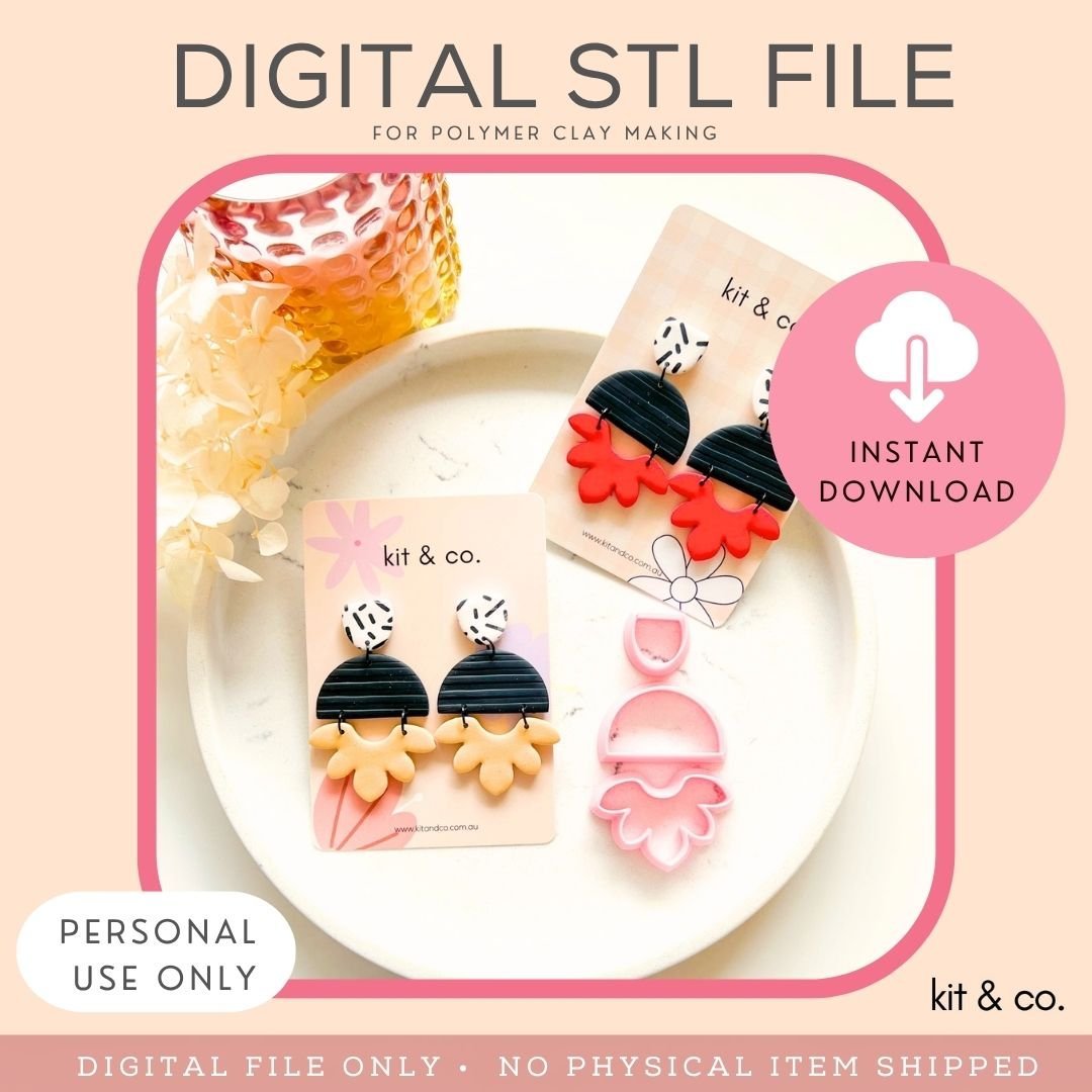 "Lara Set" - STL FILE DOWNLOAD - Kit & Co.STL Digital File
