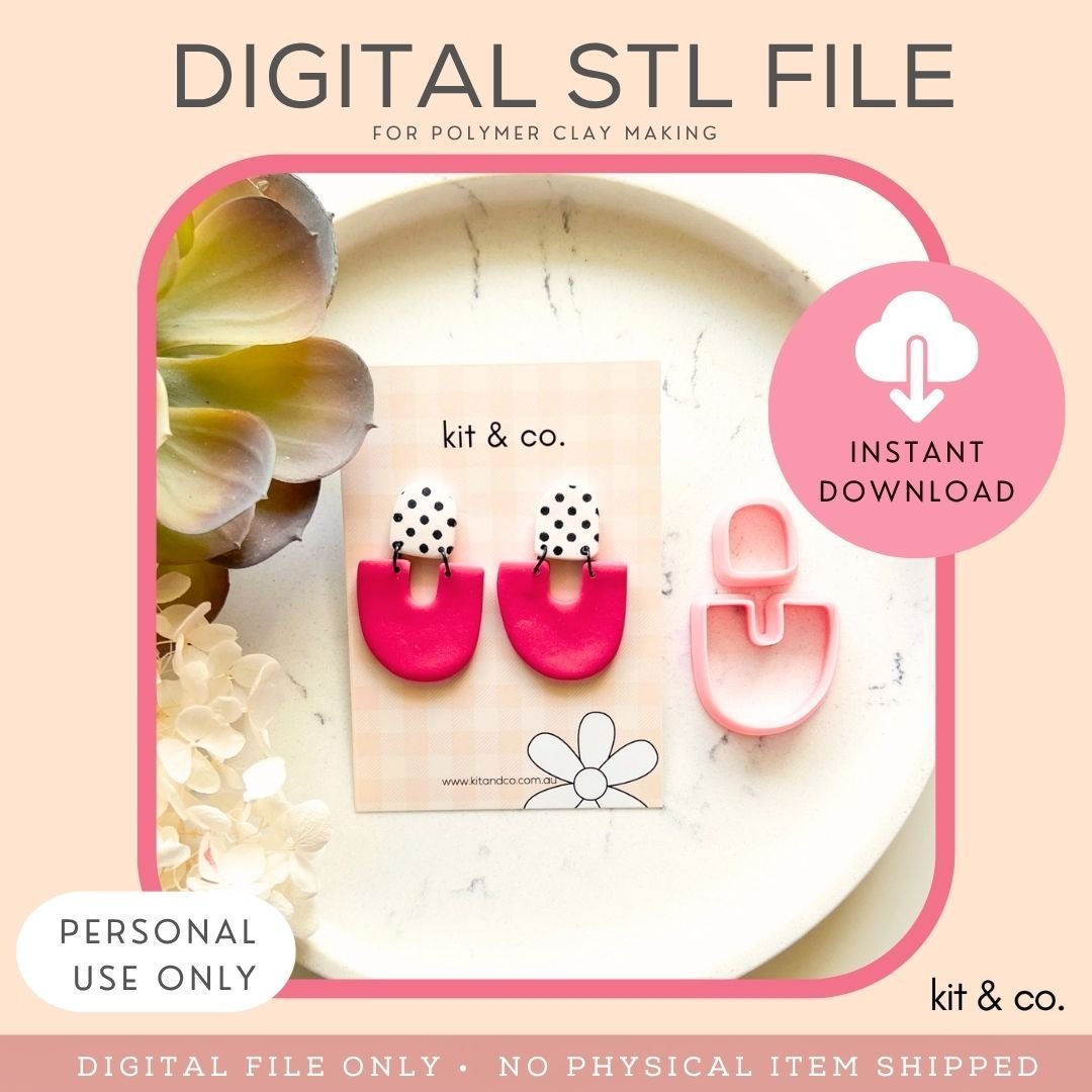 "Carlie Set" - STL FILE DOWNLOAD - Kit & Co.STL Digital File