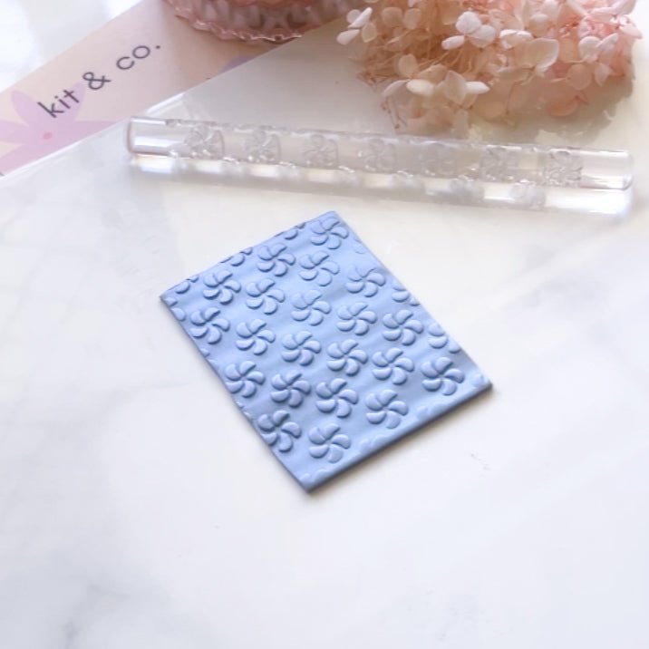 “Blossom" - Acrylic Texture Roller - Kit & Co.Texture Roller Acrylic