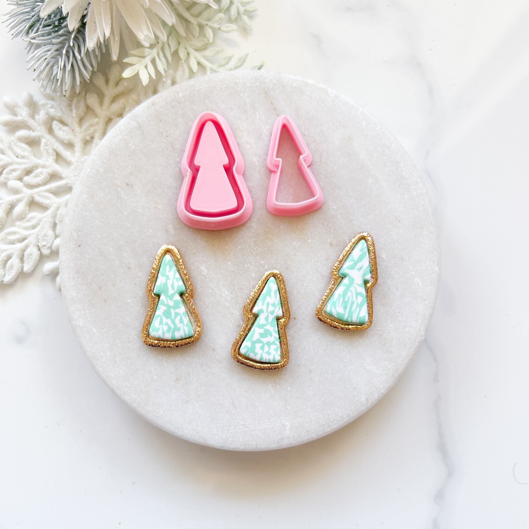 “Embossed Tree” (2pc) - Kit & Co.Cutter