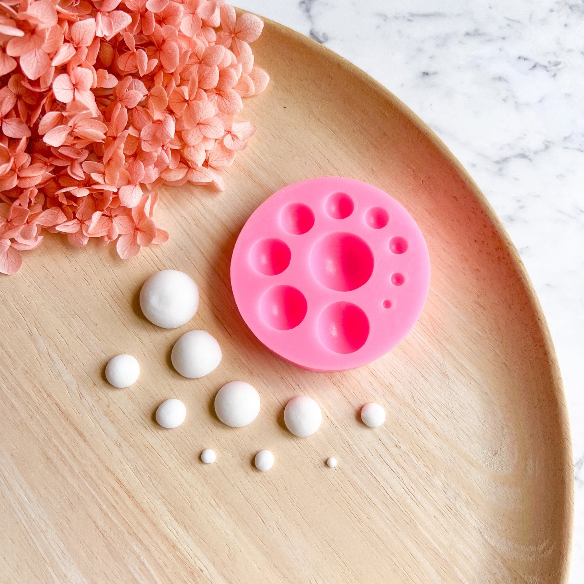 "Half Sphere" - Silicone Mould - Kit & Co.Mould