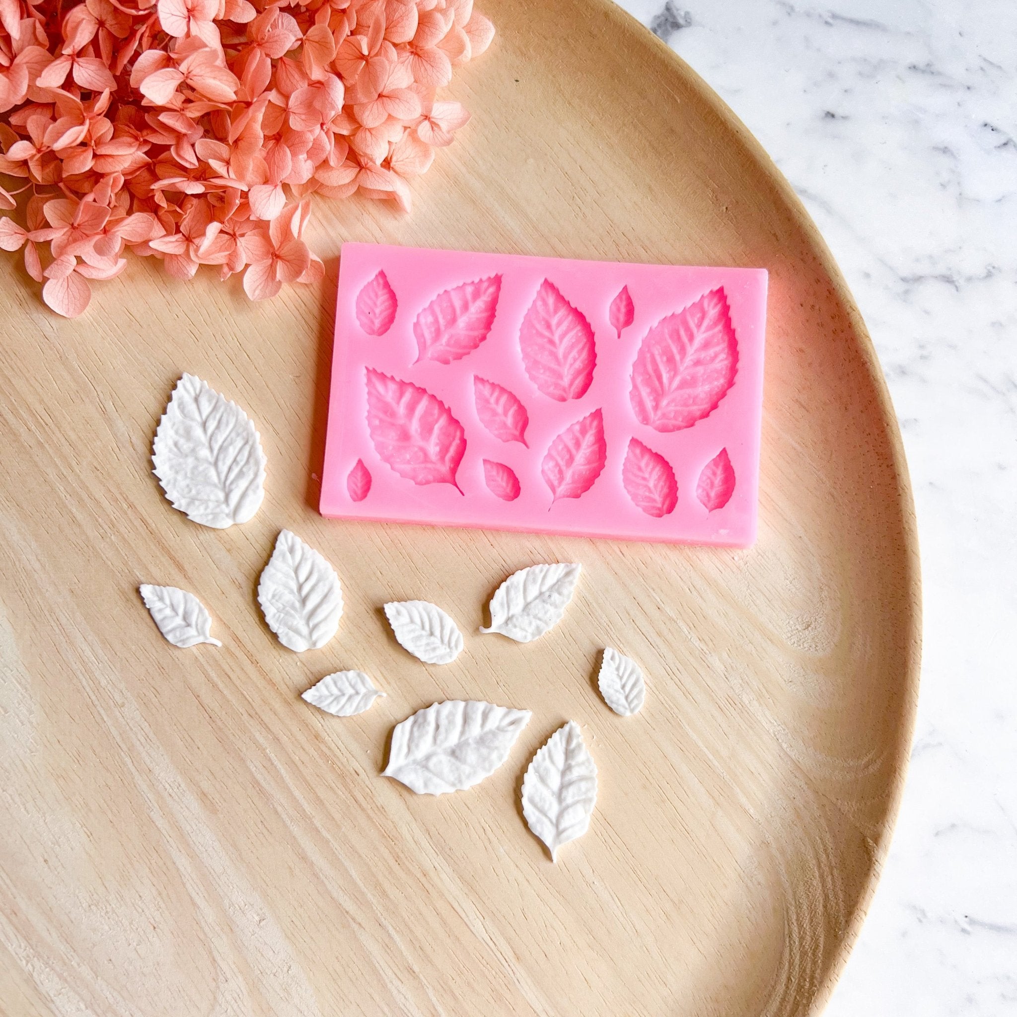 “Rose Leaf" - Silicone Mould - Kit & Co.Mould