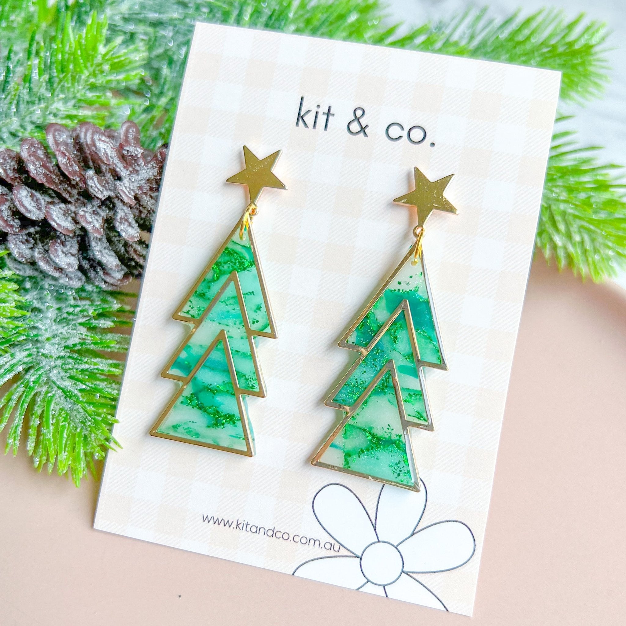 Chevron Charms - 10 pcs - Kit & Co.Jewelry Findings