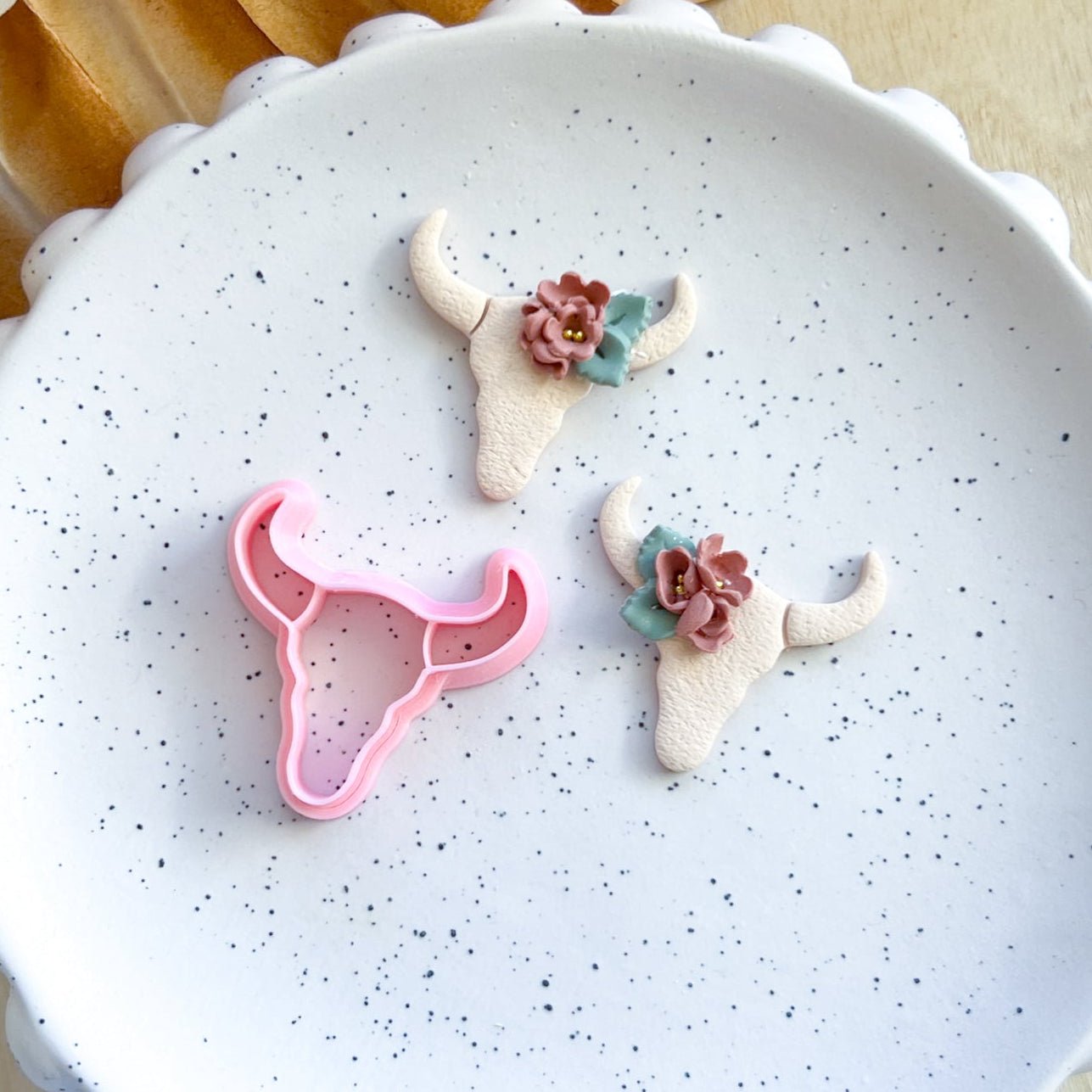 "Cow Skull" Clay Cutter - Kit & Co.Cutter