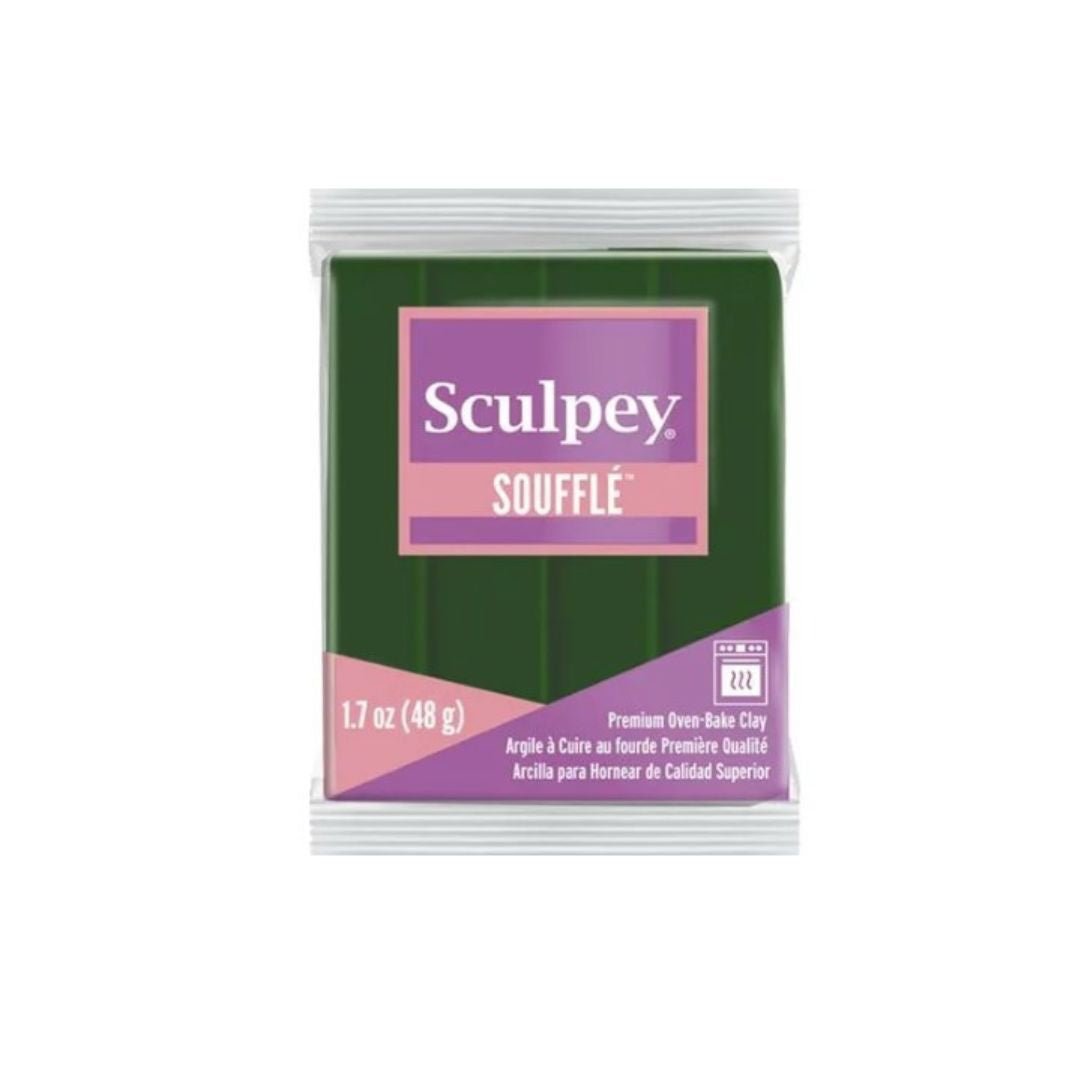 Sculpey Souffle - Racing Green 48g LIMITED EDITION COLOUR - Kit & Co.