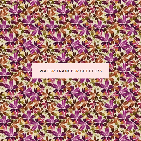 Water Transfer Sheet 173 - Kit & Co.Water Transfer