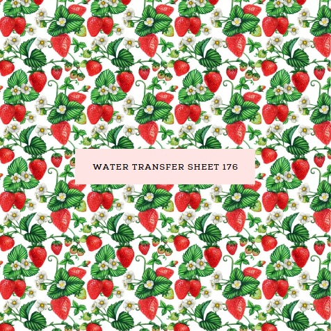 Water Transfer Sheet 176 - Kit & Co.Water Transfer