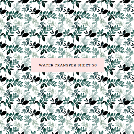 Water Transfer Sheet 056 - Kit & Co.Water Transfer