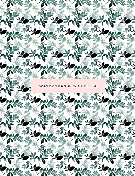 Water Transfer Sheet 056 - Kit & Co.Water Transfer