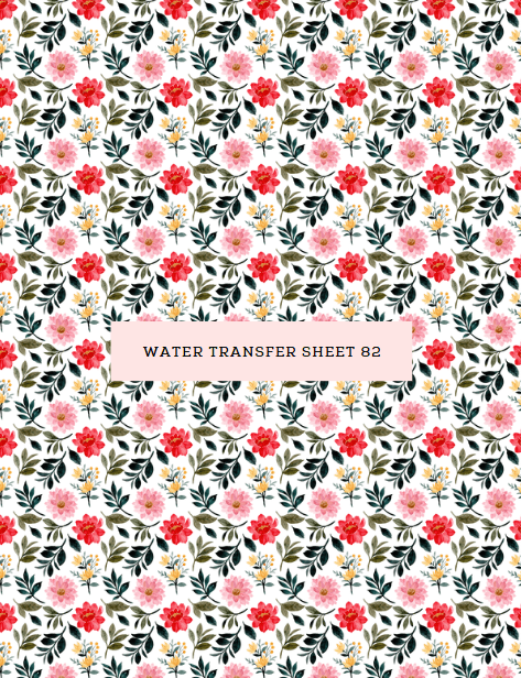 Water Transfer Sheet 082 - Kit & Co.Water Transfer