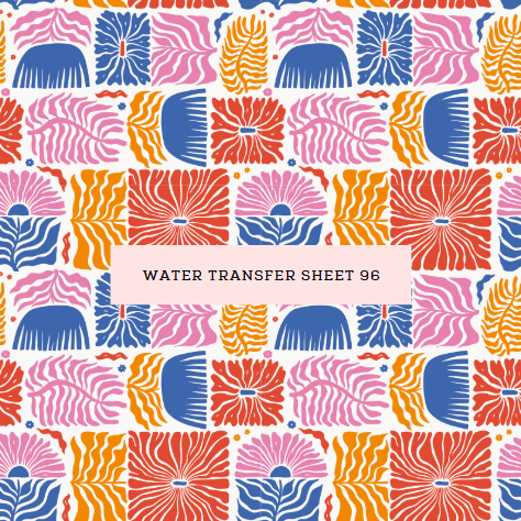 Water Transfer Sheet 096 - Kit & Co.Water Transfer