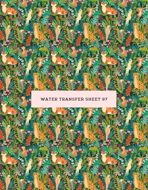 Water Transfer Sheet 097 - Kit & Co.Water Transfer