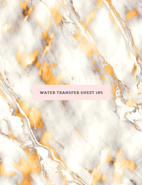 Water Transfer Sheet 185 - Kit & Co.Water Transfer