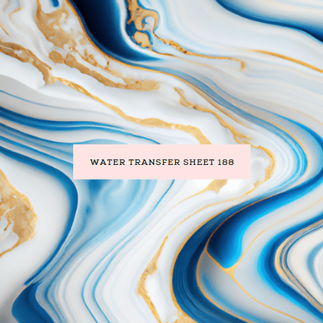 Water Transfer Sheet 188 - Kit & Co.Water Transfer