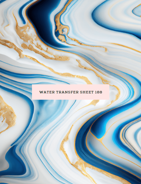 Water Transfer Sheet 188 - Kit & Co.Water Transfer