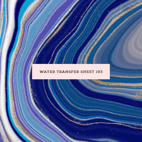 Water Transfer Sheet 193 - Kit & Co.Water Transfer