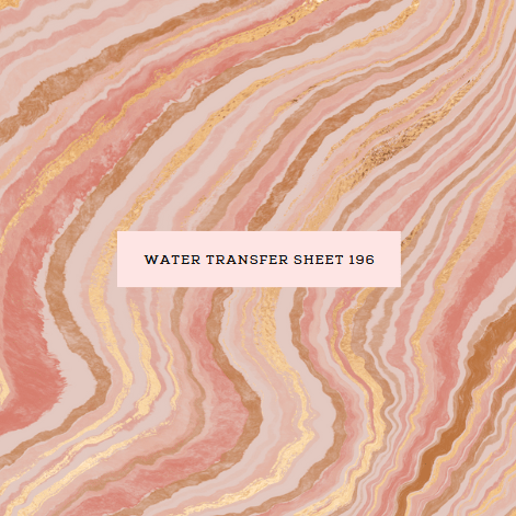 Water Transfer Sheet 196 - Kit & Co.Water Transfer