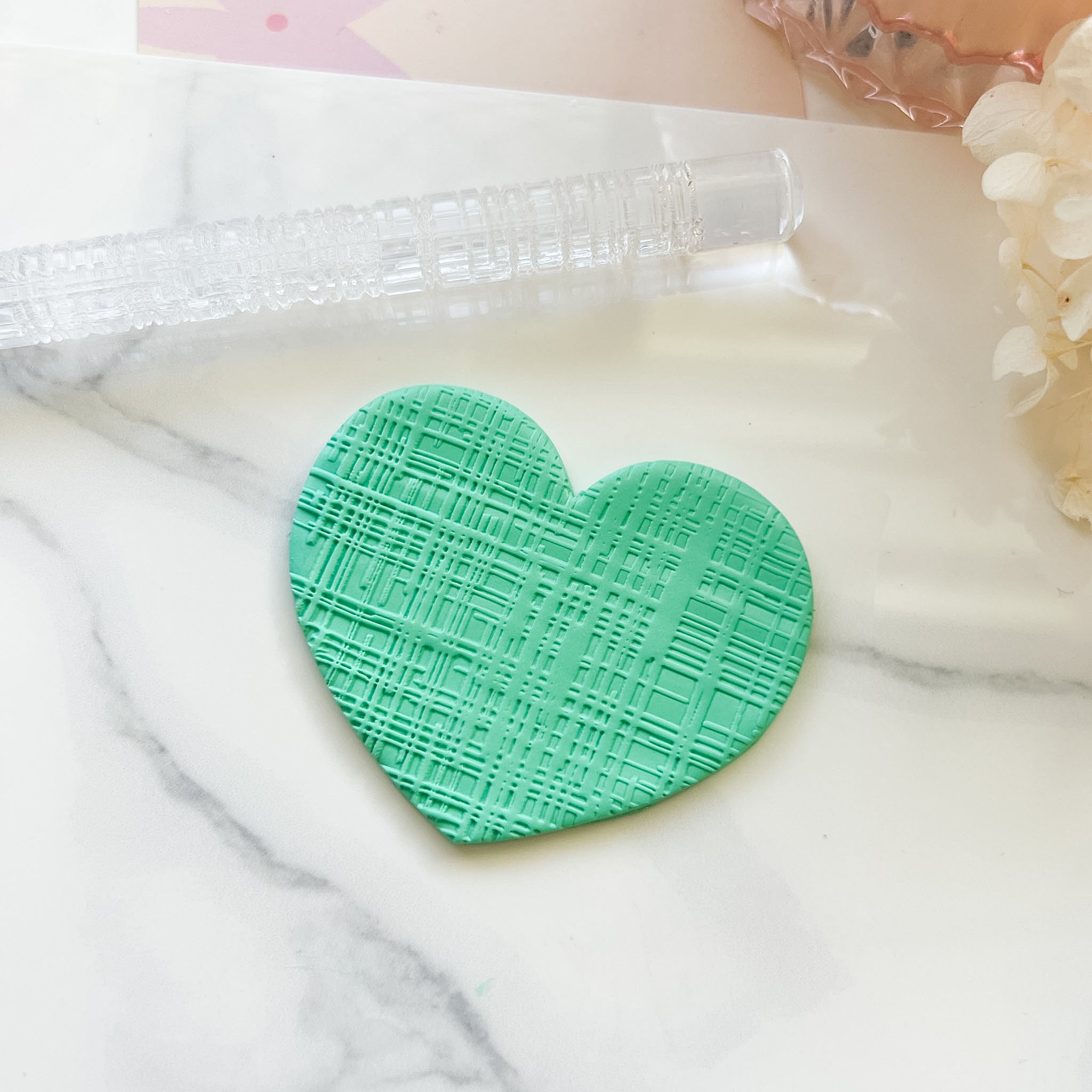 "Crosshatch" - Acrylic Texture Roller - Kit & Co.Texture Roller Acrylic