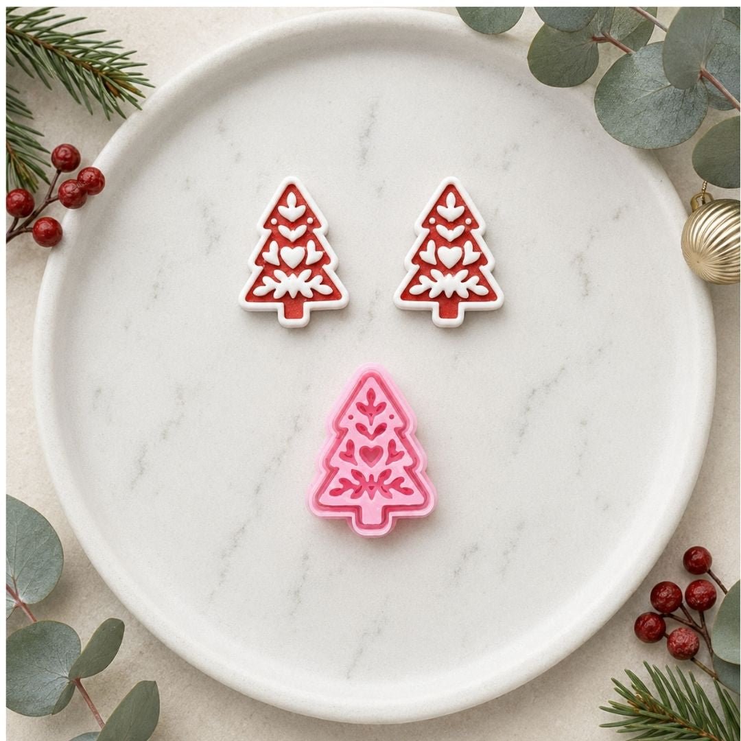 "Skandi Christmas Tree" - Clay Cutter - Kit & Co.Cutter