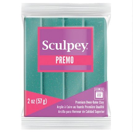 Sculpey Premo - Vintage Teal Pearl 57g LIMITED EDITION - Kit & Co.Polymer Clay