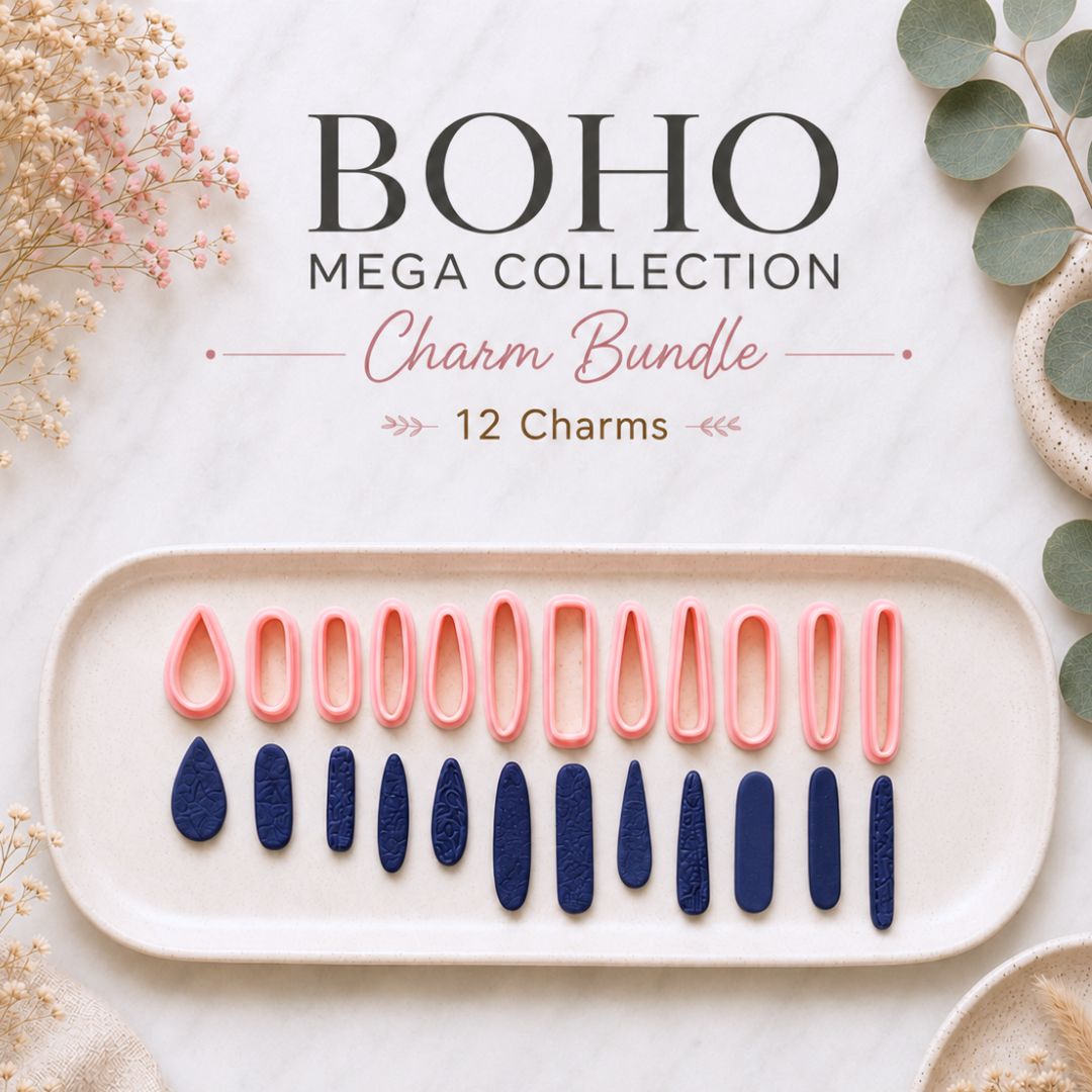 Boho Mix & Match Collection - Kit & Co.CutterCharm Bundle - 12 pieces