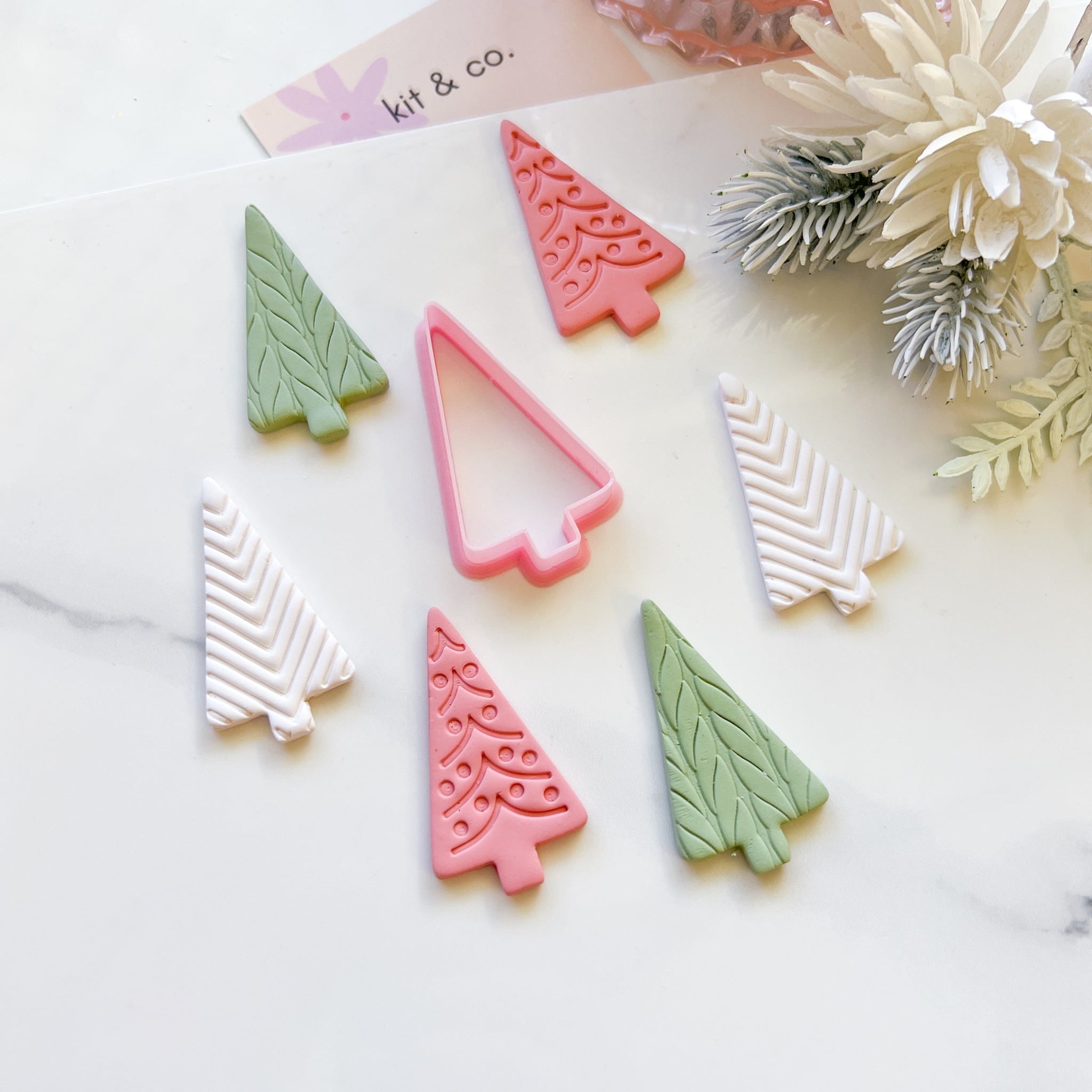 Scandi Tree Cutter & Stamp St (3 pc) - Kit & Co.