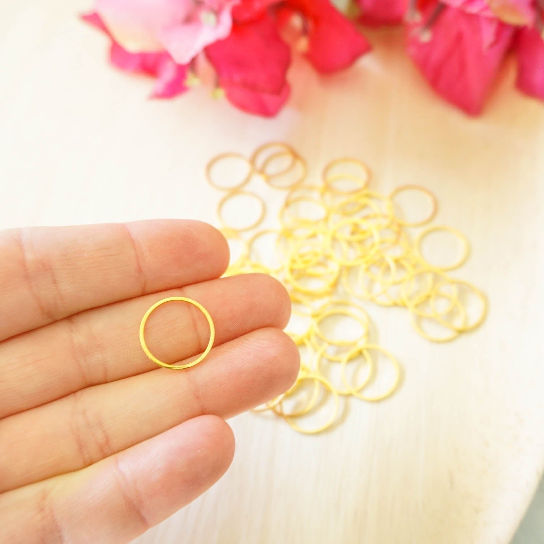 kitandco.com.au 15mm Circle Connector (50 pcs) Choose Colour