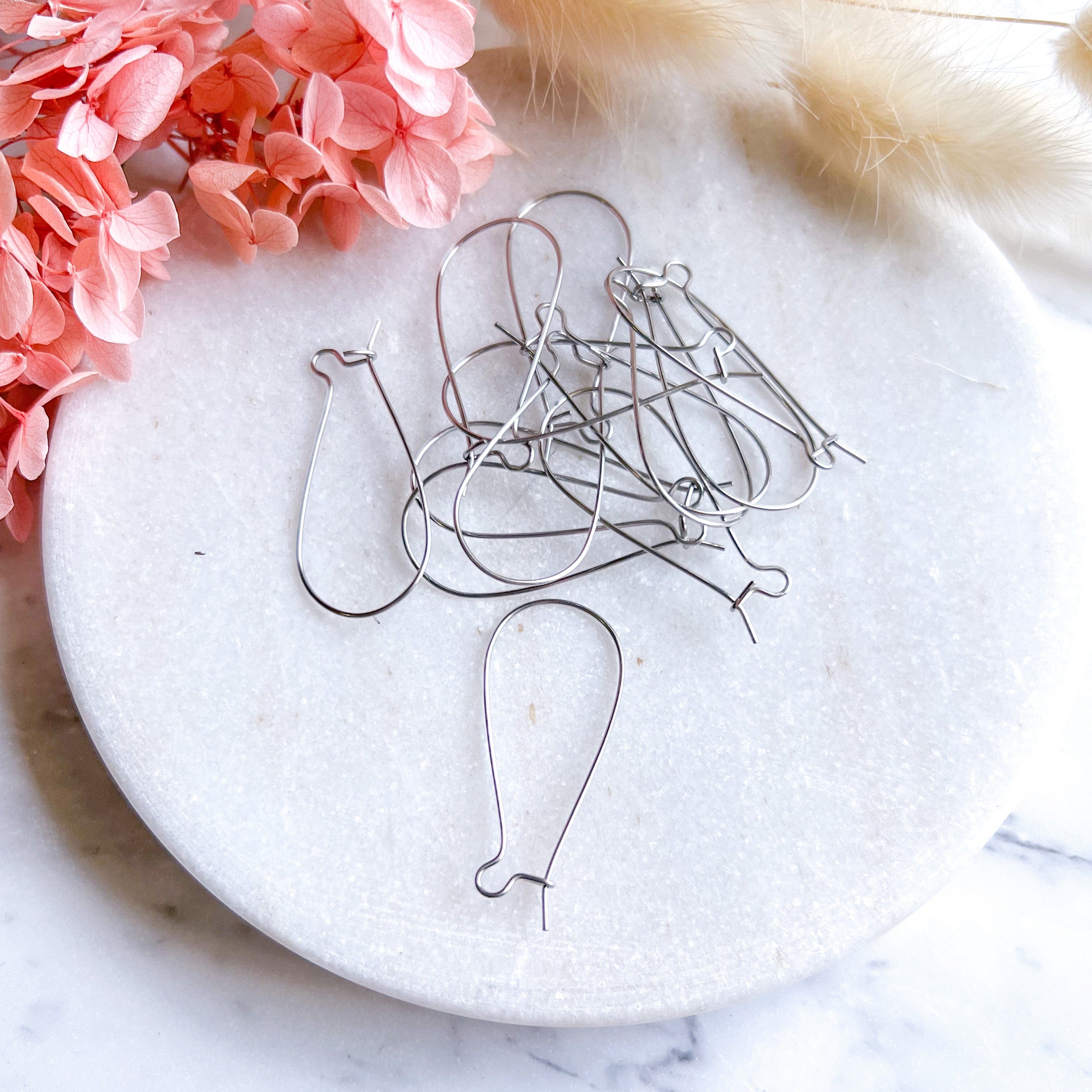 kitandco.com.au Cat Supplies Stainless Steel Kidney Hook - 50pcs