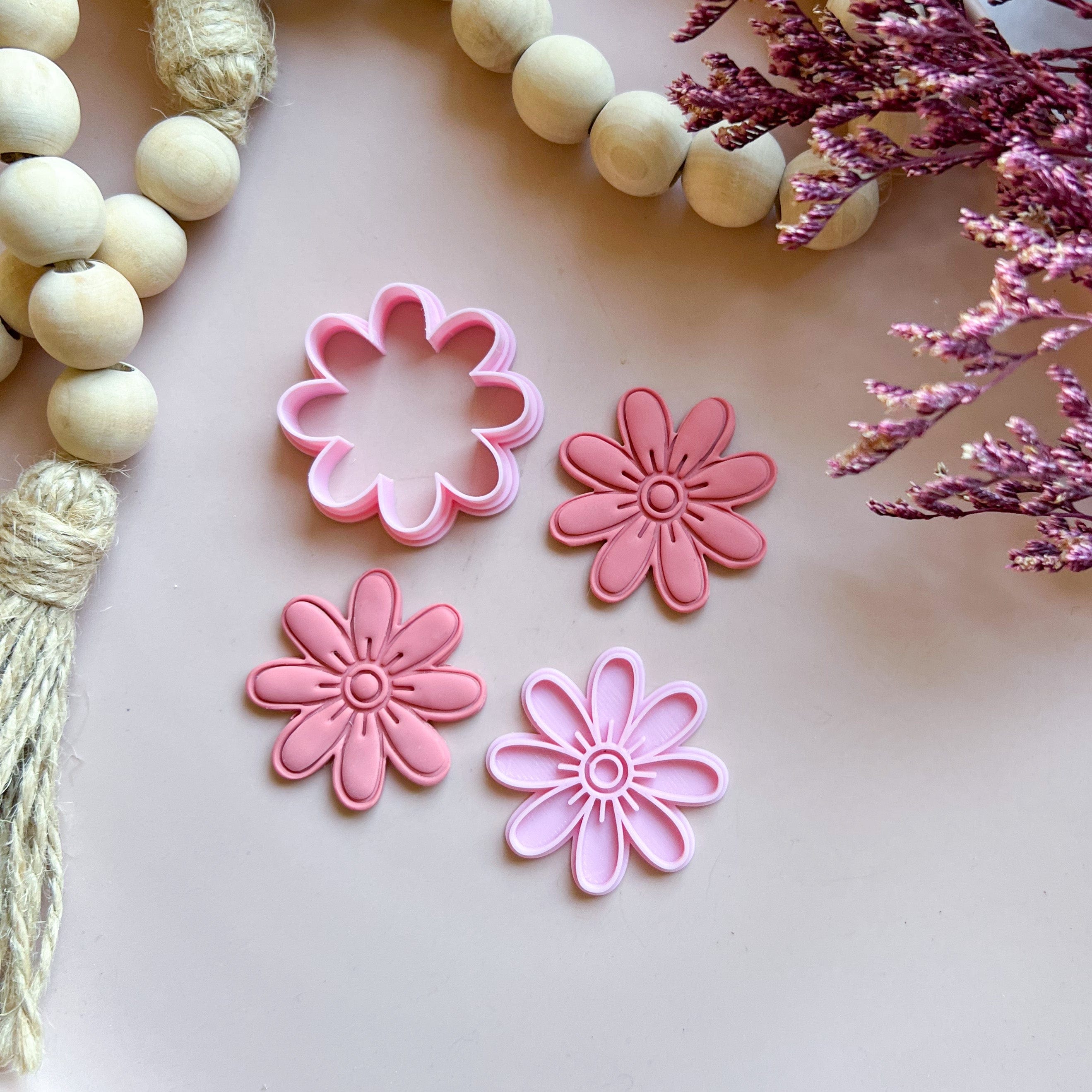 kitandco.com.au Cutter "Aster" - Clay Cutter & Stamp