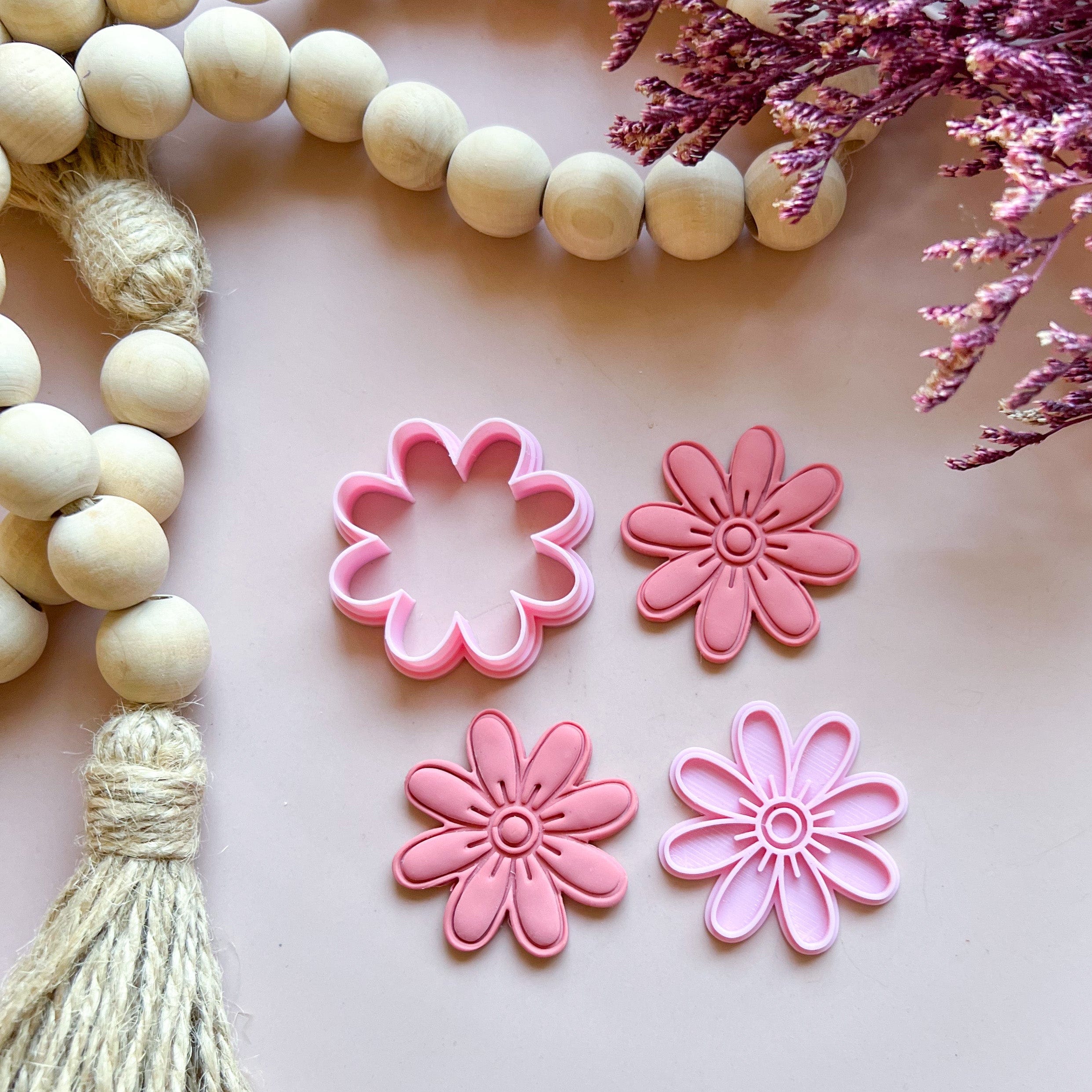 kitandco.com.au Cutter "Aster" - Clay Cutter & Stamp