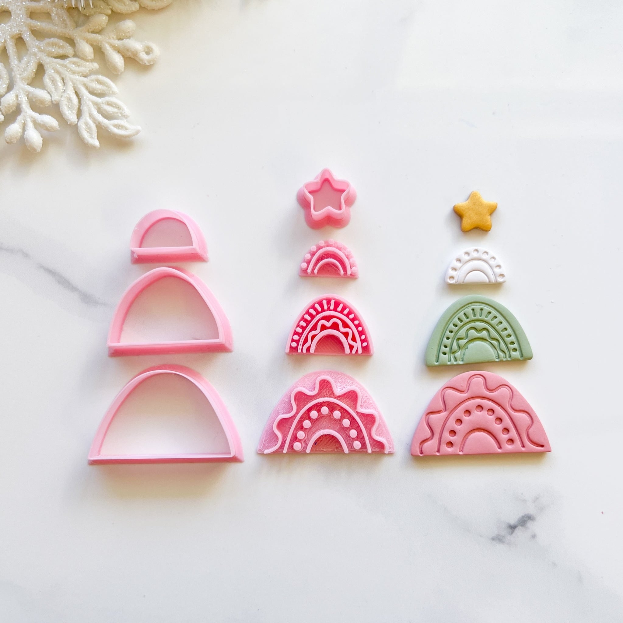 kitandco.com.au Cutter Boho Tree - Clay Cutter Set (7pc)