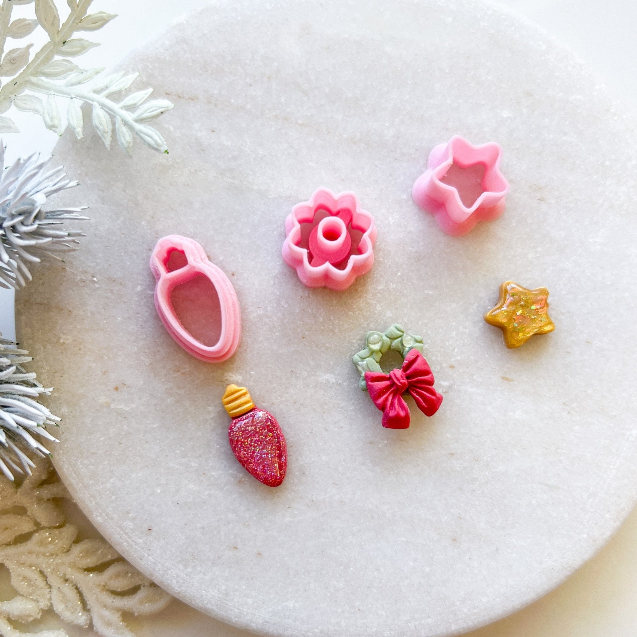 Christmas Stud Set - Bulb - Kit & Co.Cutter