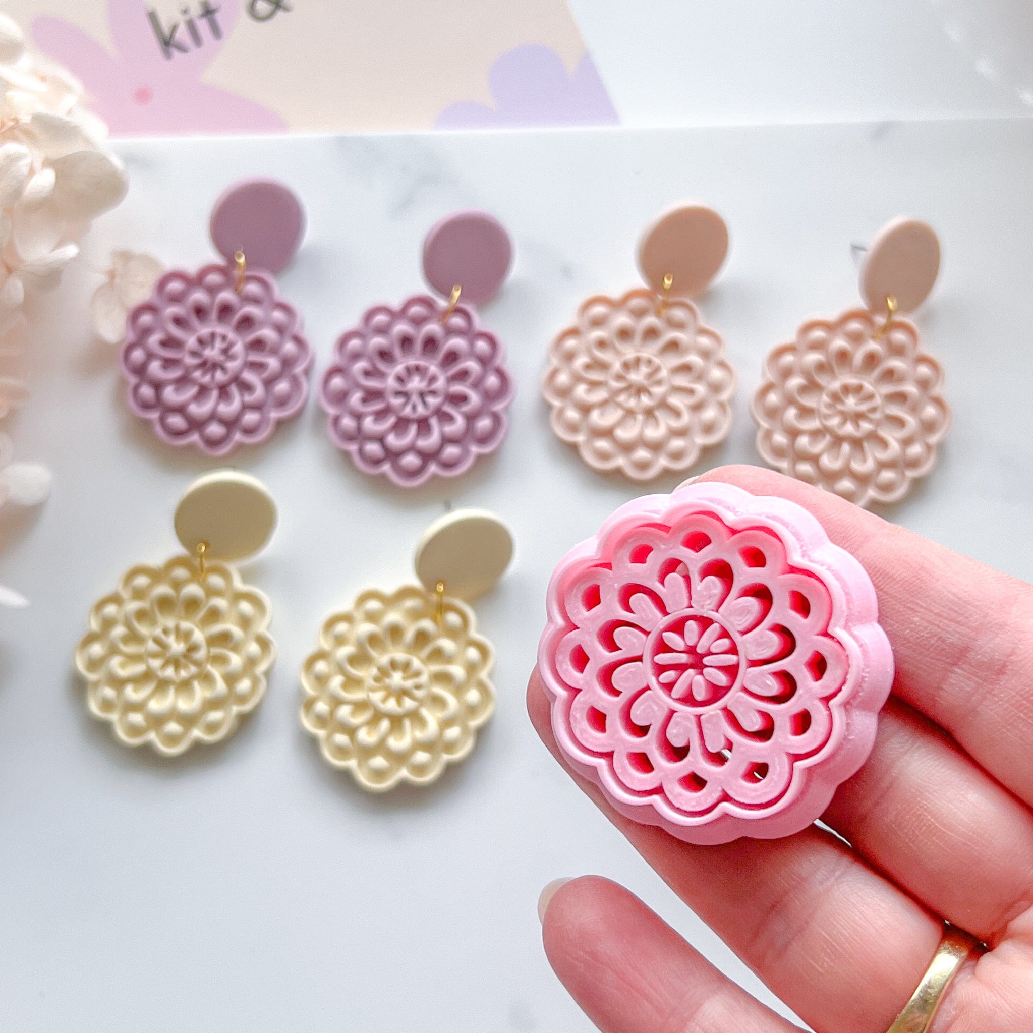 kitandco.com.au Cutter "Doily" - Clay Cutter