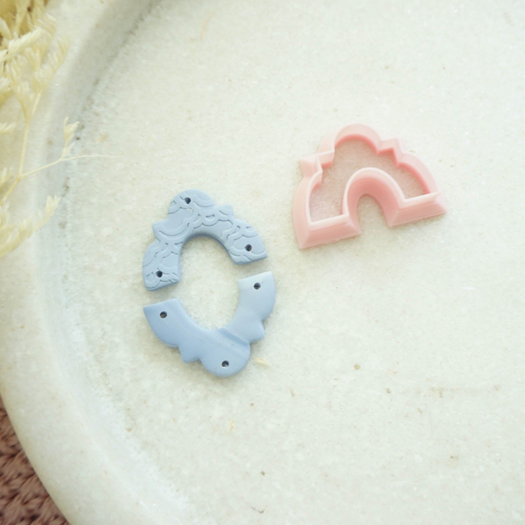 kitandco.com.au Cutter "Half Moroccan Window" - Clay Cutter