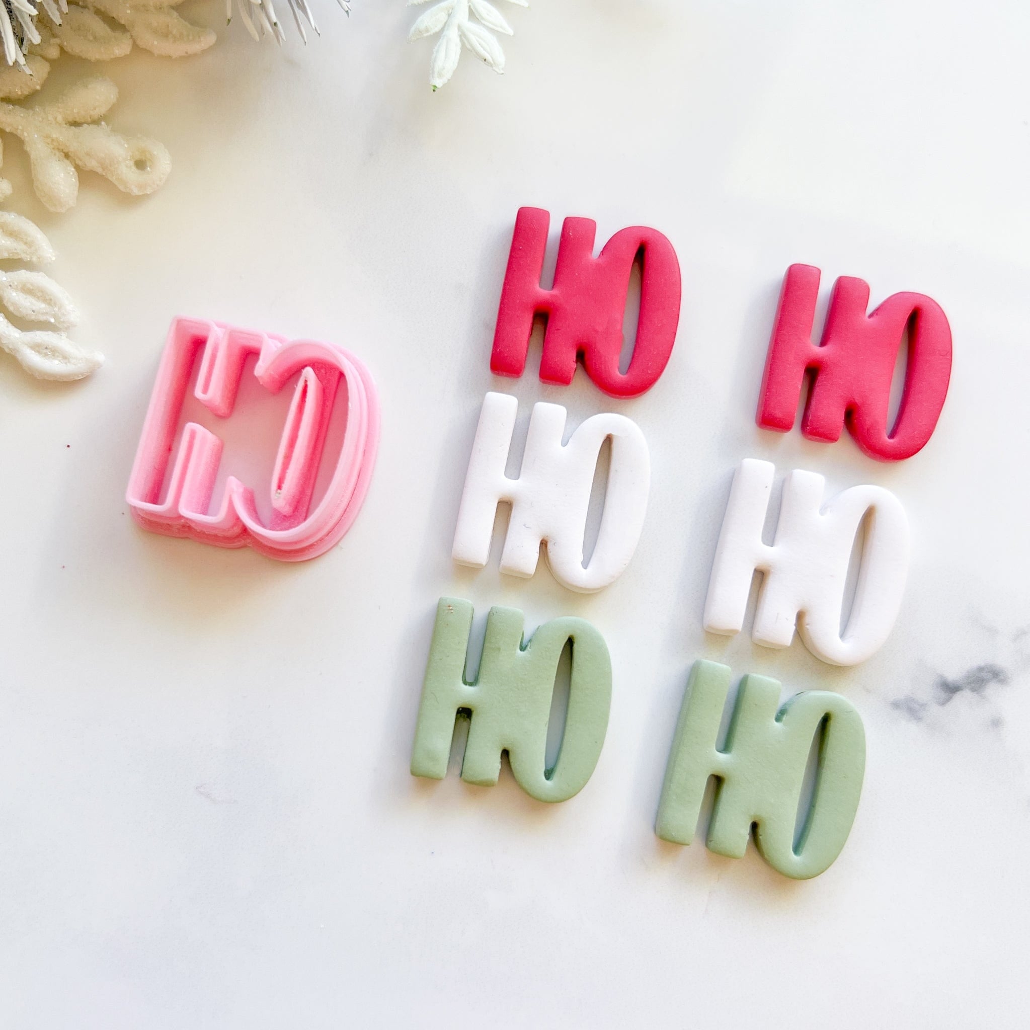 kitandco.com.au Cutter "HO HO HO" - Clay Cutter
