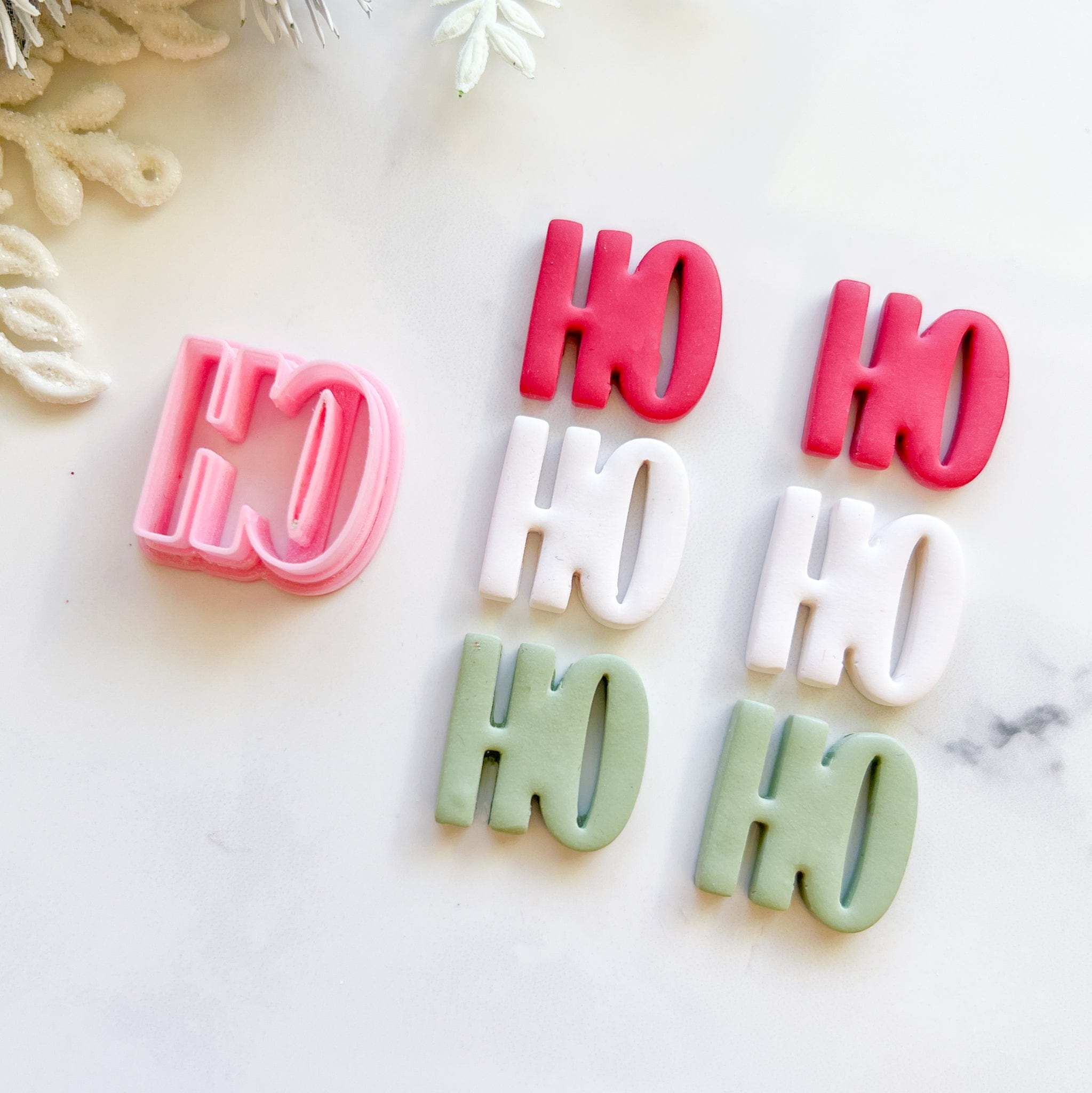 kitandco.com.au Cutter "HO HO HO" - Clay Cutter