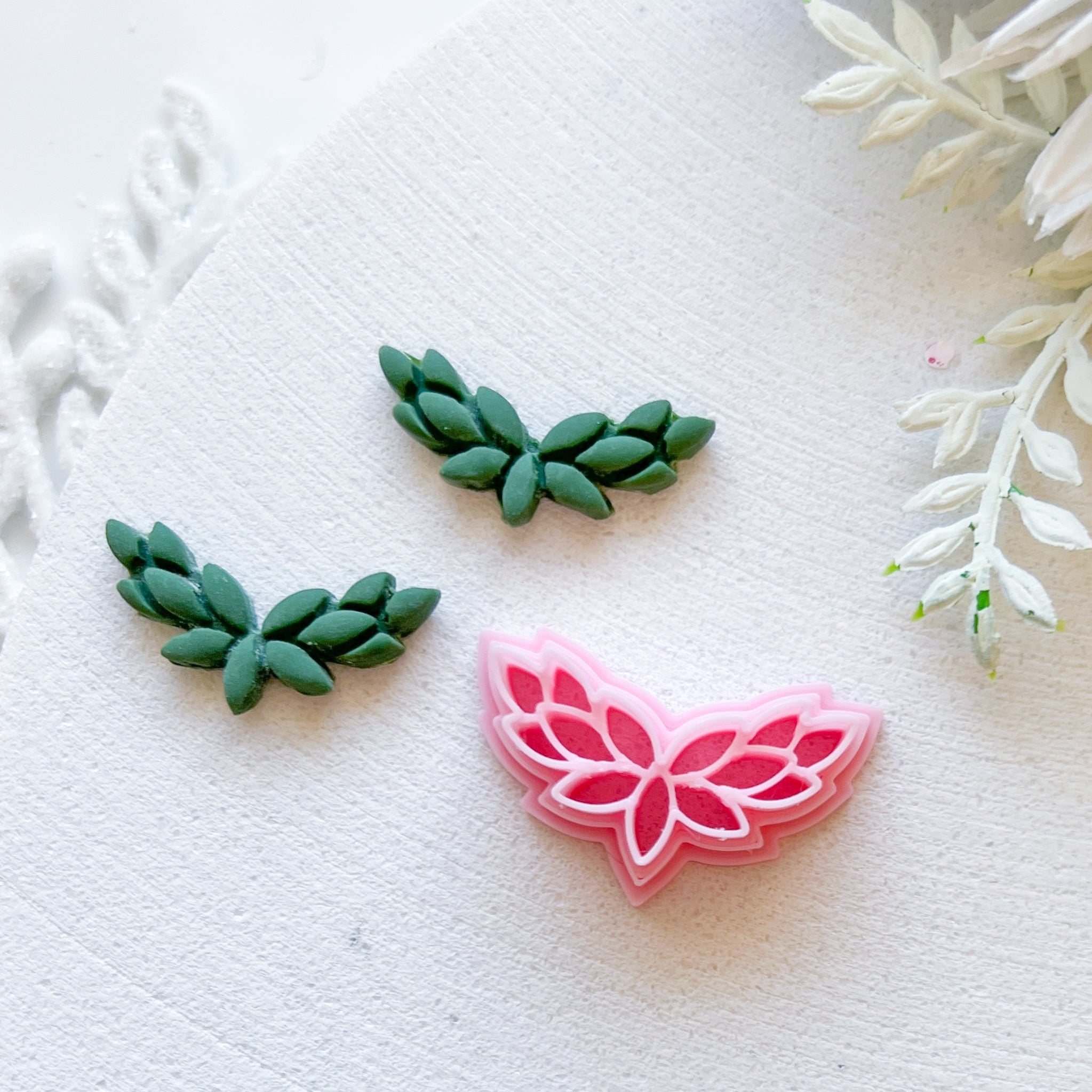 kitandco.com.au Cutter Leaf Swag Clay Cutter