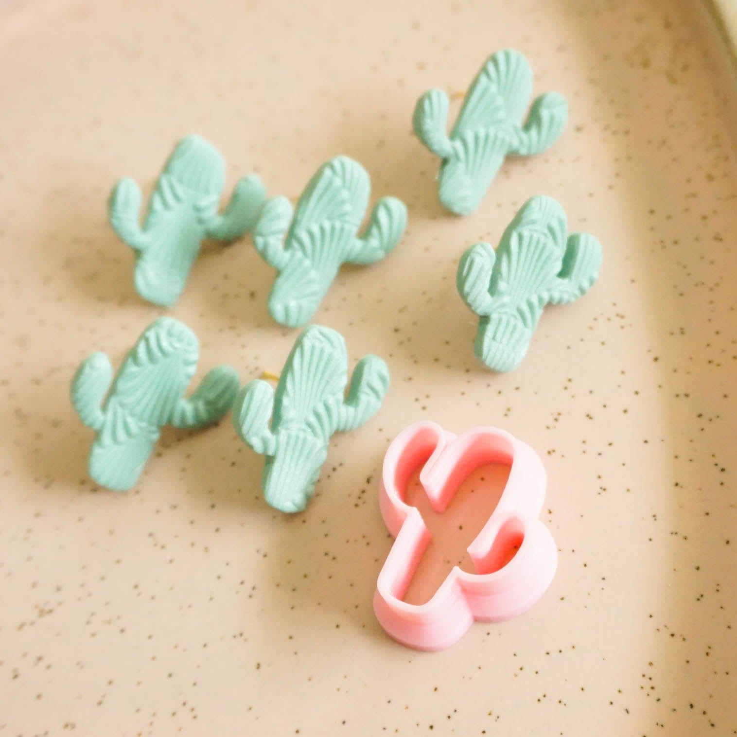 kitandco.com.au Cutter "Lil Cactus" - Clay Cutter