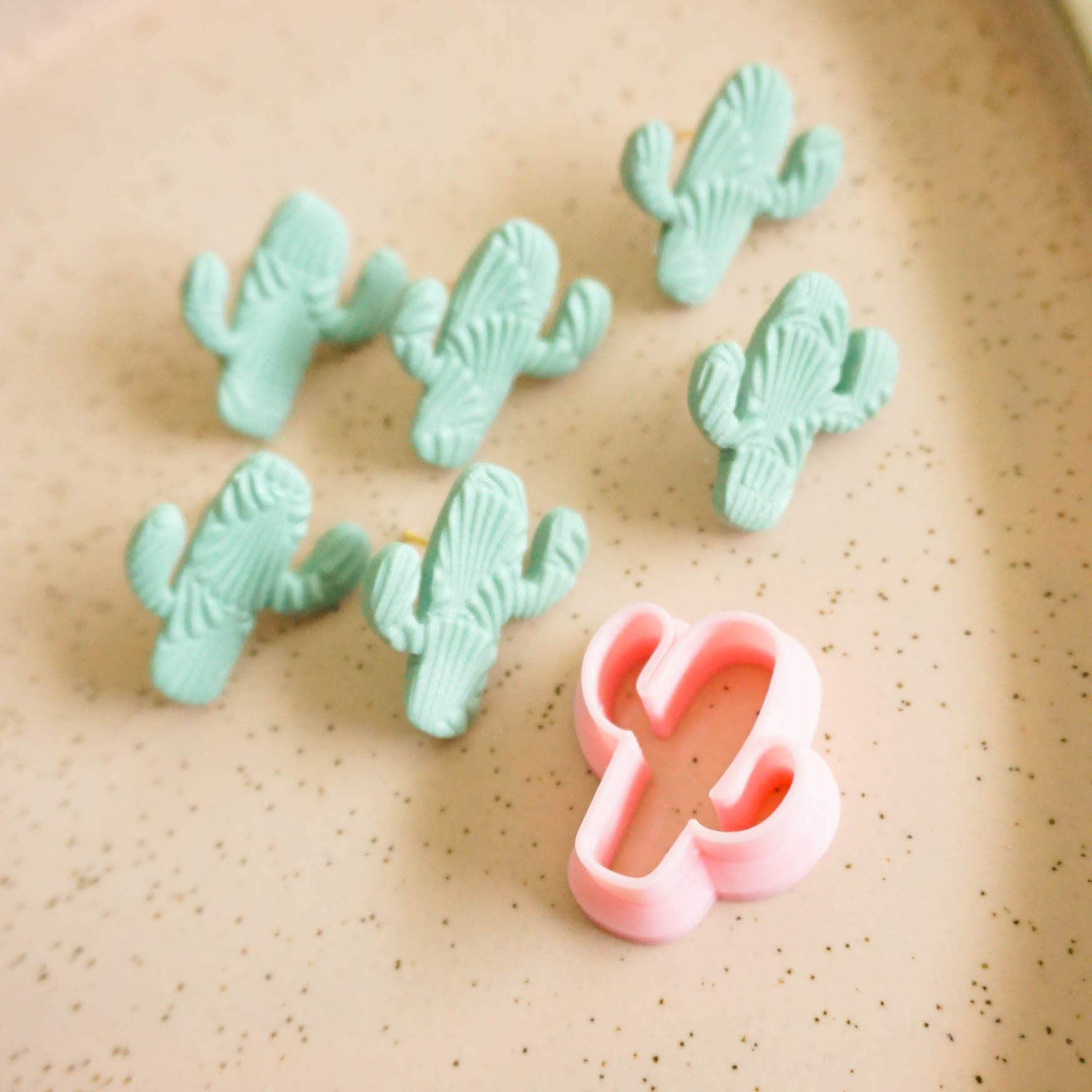 kitandco.com.au Cutter "Lil Cactus" - Clay Cutter