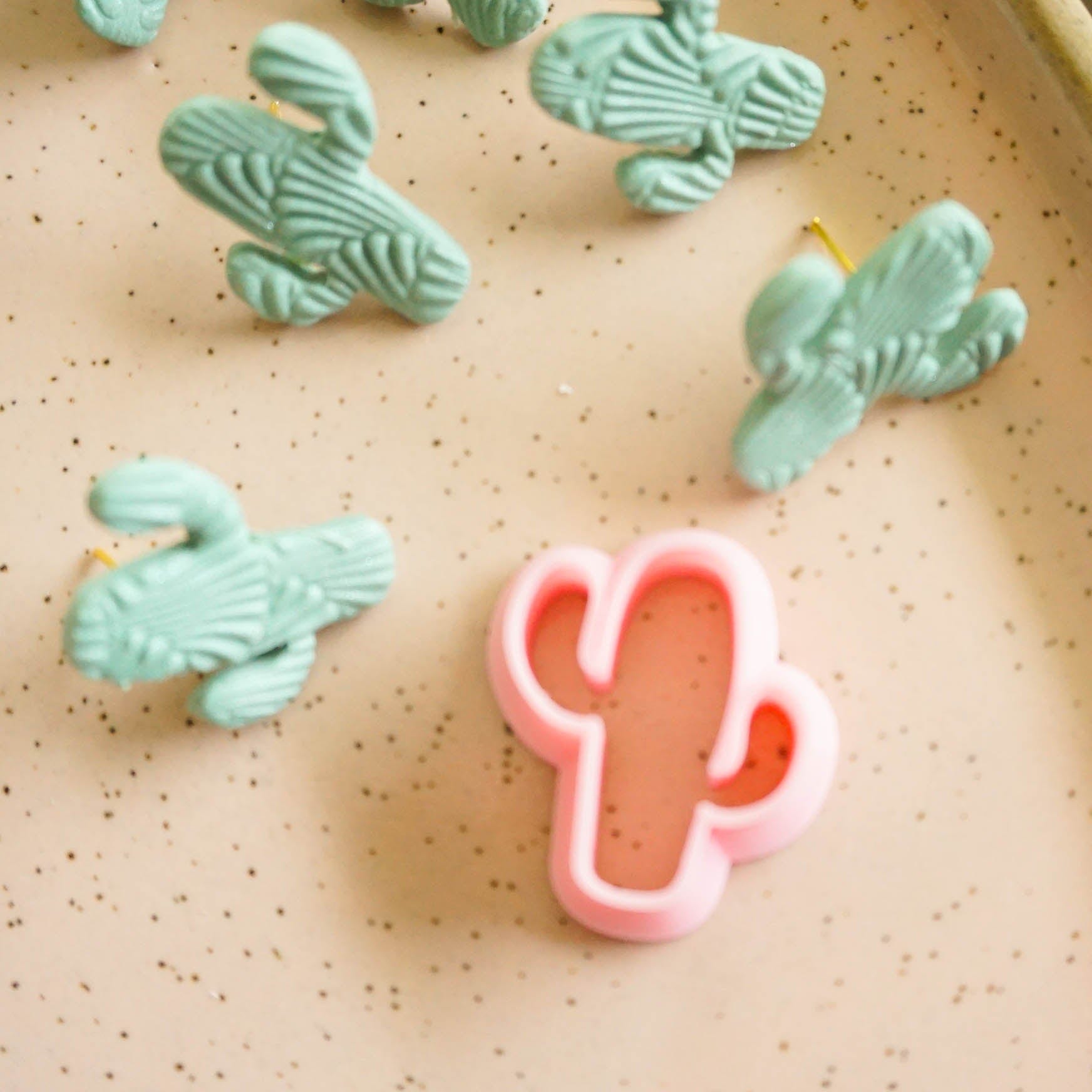 kitandco.com.au Cutter "Lil Cactus" - Clay Cutter