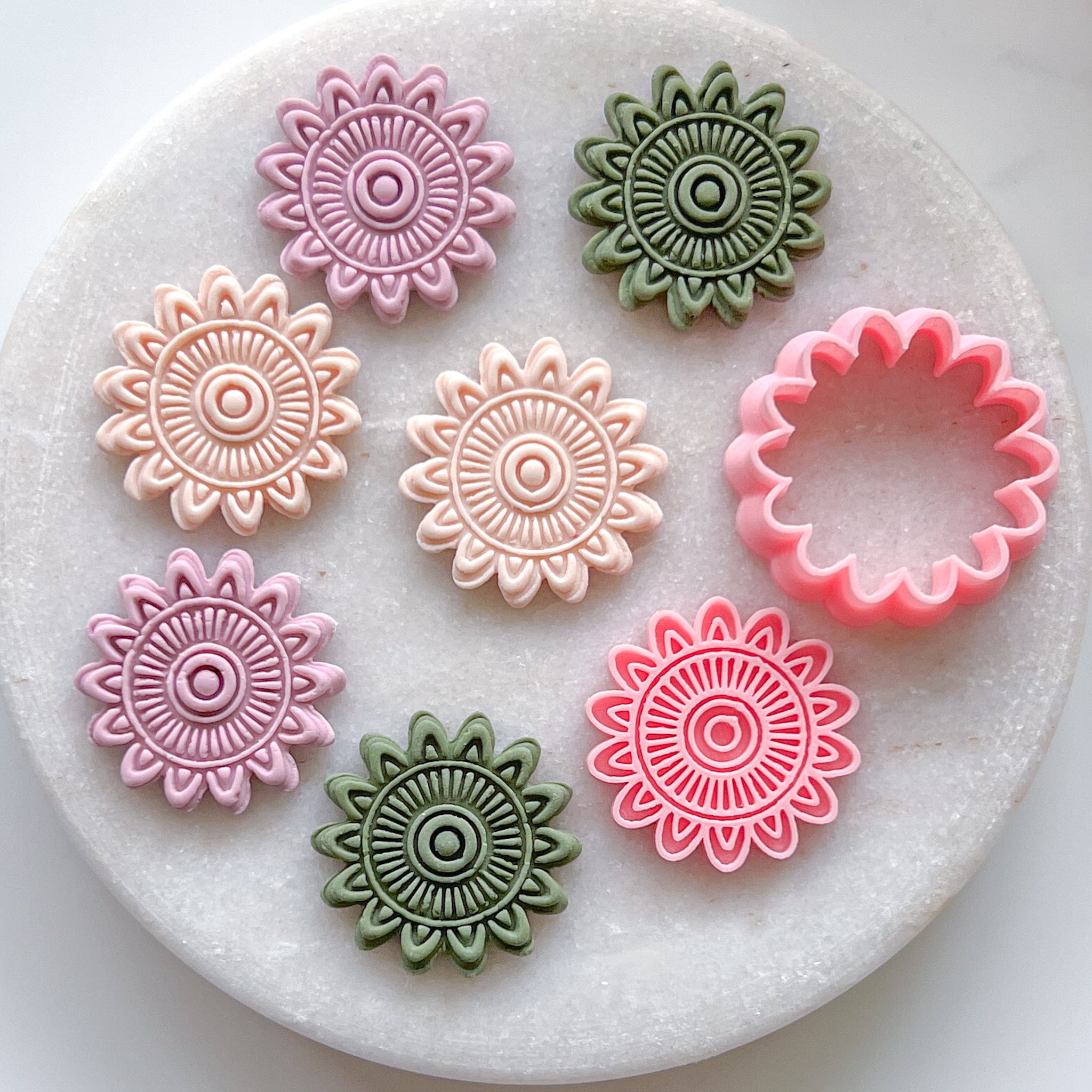 kitandco.com.au Cutter "Mandala Flower" - Clay Cutter