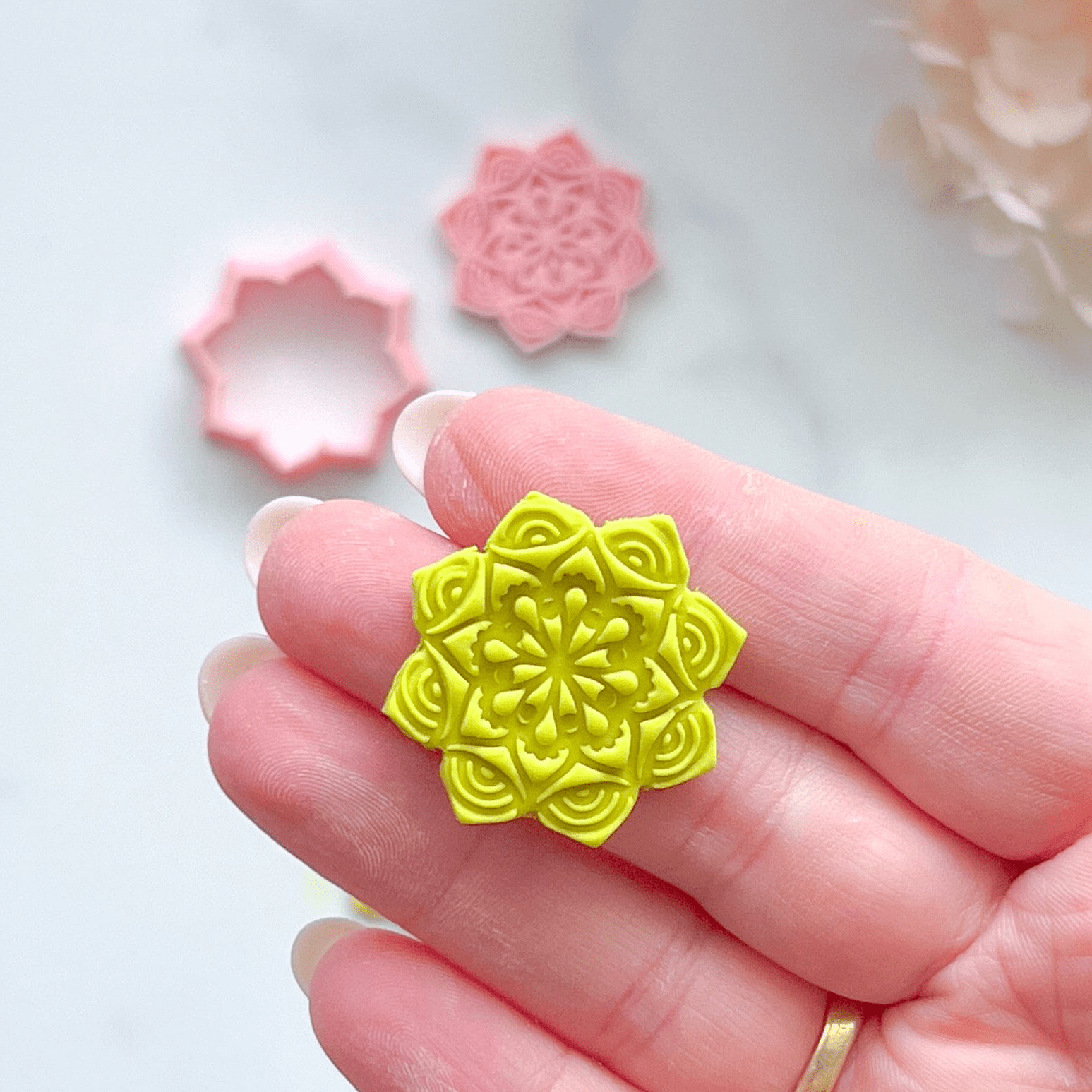 "Mandala Mantra" - Cutter & Stamp Set - Kit & Co.Cutter