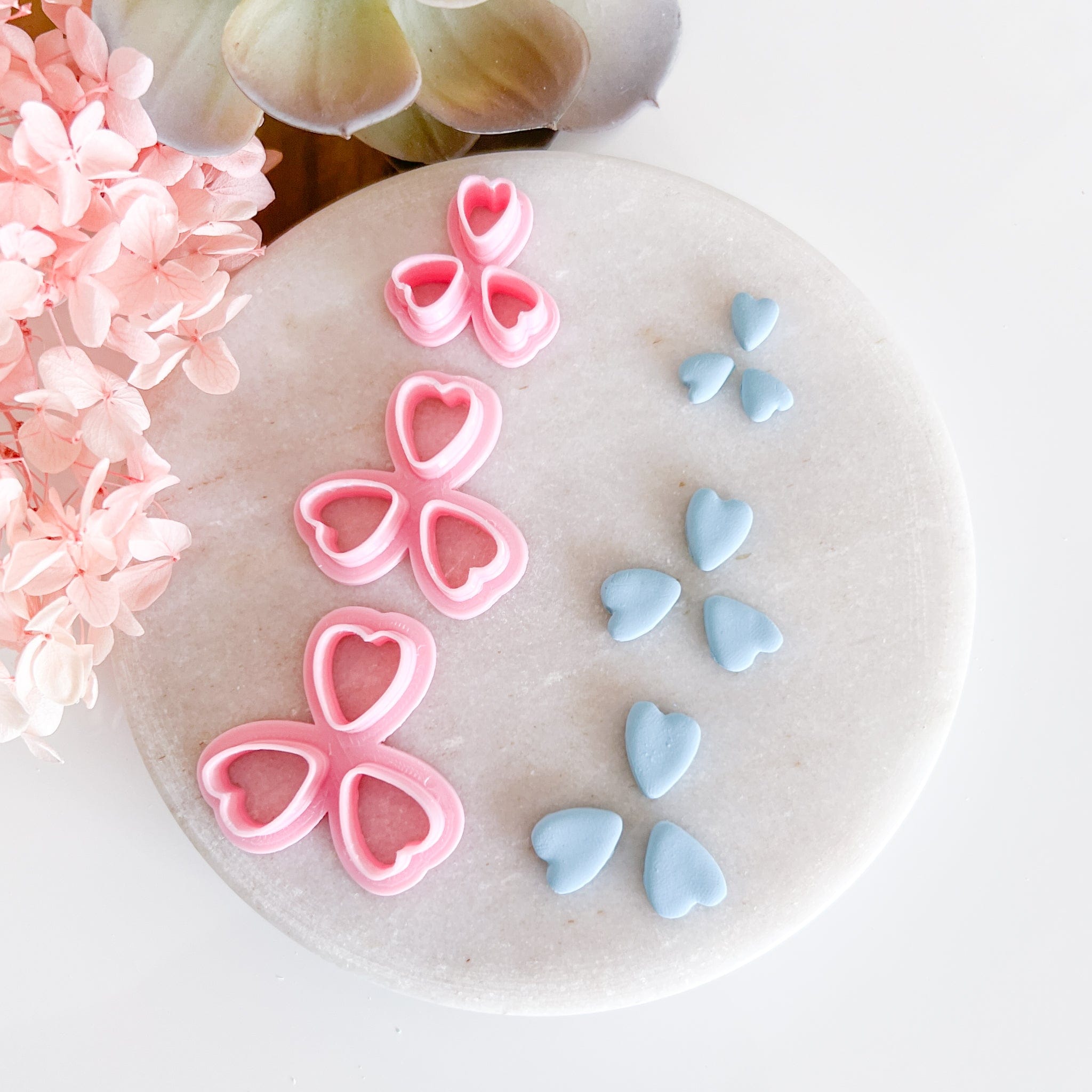 kitandco.com.au Cutter Petal Cutter Set (3pcs) - Rose Petal
