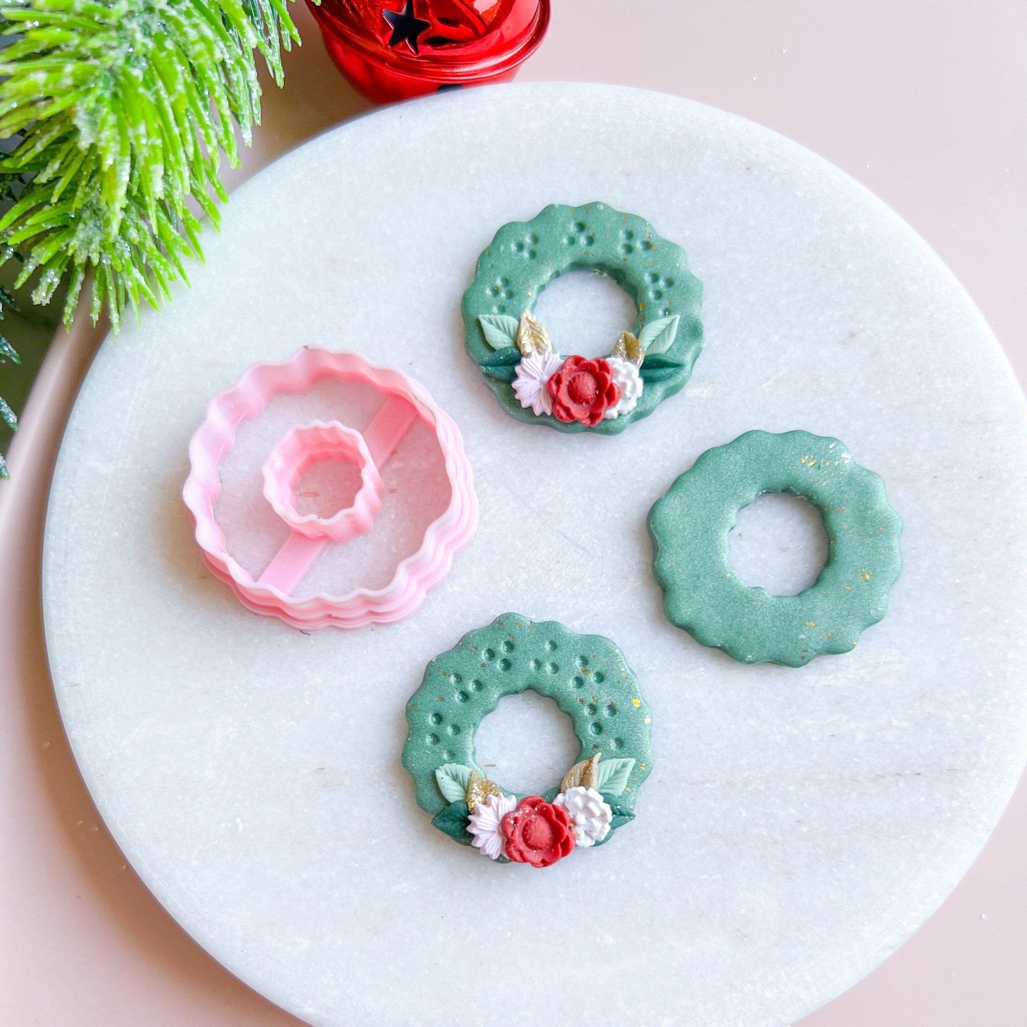 "Simple Wreath" Clay Cutter - DISCONTINUED - Kit & Co.Cutter