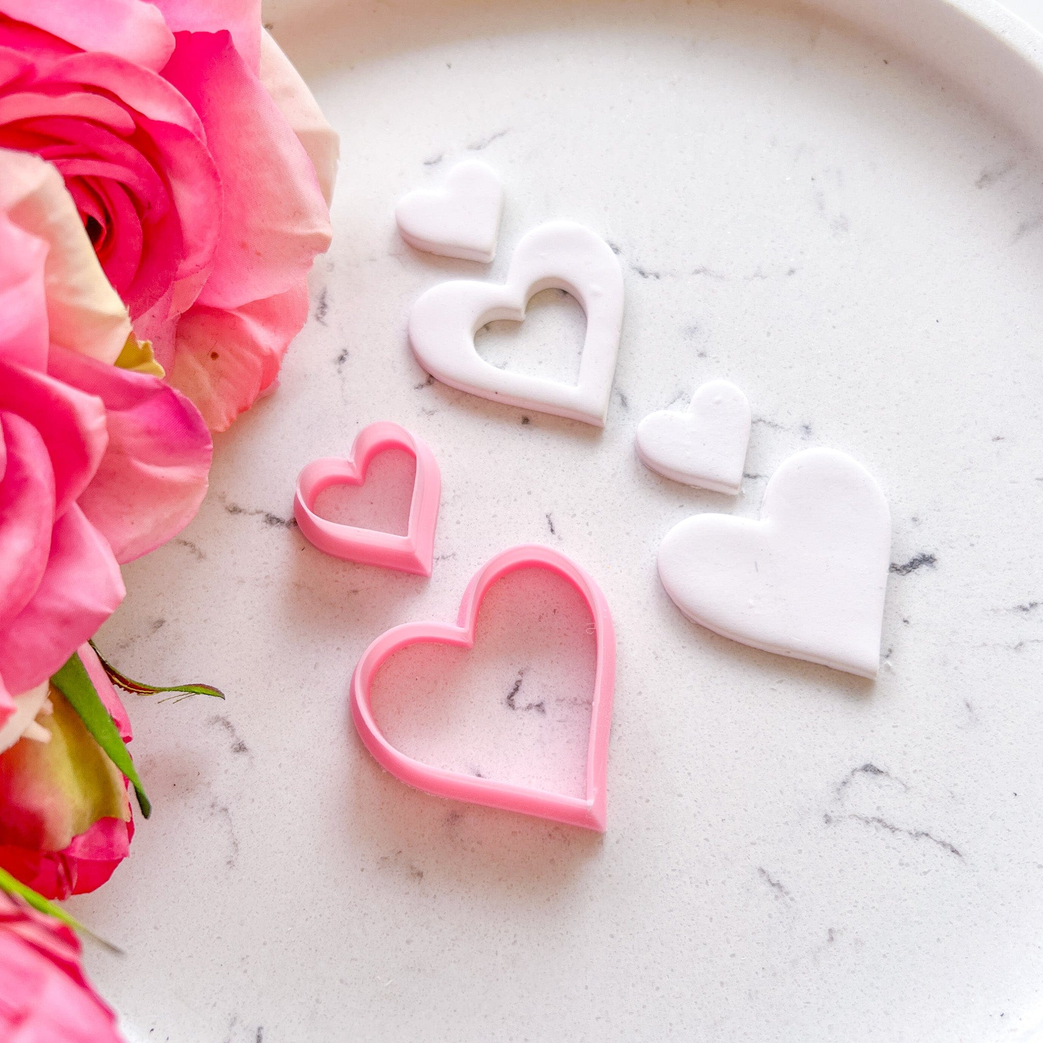 kitandco.com.au Cutter Twin Hearts Set (2pc)